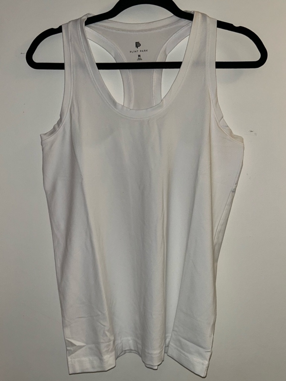 Flint Park Volley Tennis Tank Women's Medium in White NEW